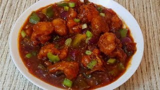 Gobi Manchurian gravy ഗോബി മഞ്ചൂരിയൻCauliflower Manchurian Gravy restaurant style Malayalam [upl. by Anyg]