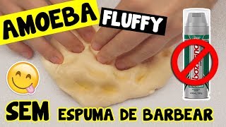 Como fazer FLUFFY SLIME SEM ESPUMA DE BARBEAR  TIO LUCAS [upl. by Sophy]