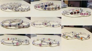 Silver bangles designs with price 2023  Simple silver bangles designs with price 2023 [upl. by Rez886]