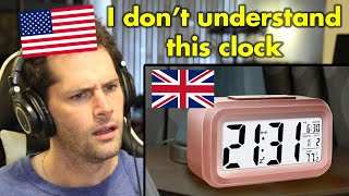 American Reacts to How Brits Use Numbers Differently [upl. by Irolav687]