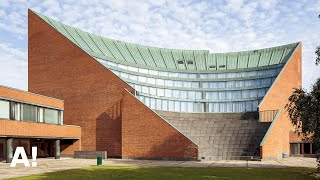 Alvar Aalto architectural masterpiece Aalto University in Finland [upl. by Nelhsa]