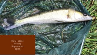 How I Went Fishing September 2024 New PB Zander [upl. by Aman207]