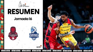 Casademont Zaragoza  MoraBanc Andorra 7276 RESUMEN  Liga Endesa 202324 [upl. by Codding]