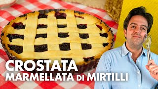 Crostata ai mirtilli MARMELLATA 25 [upl. by Aisaim]