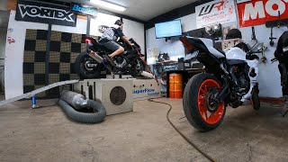 2024 S1000RR BT Moto Flash Vs Custom Dyno Tune [upl. by Rabin]