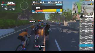 ZWIFT ACADEMY 2024 RACE 2 [upl. by Alrahs62]