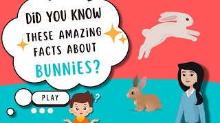 🐇 Fun Facts About Rabbits – Animated Kids Video 🎥✨ [upl. by Adiahs]