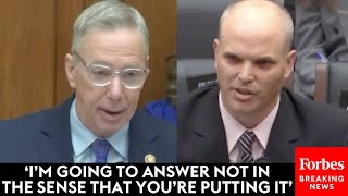 Matt Taibbi Has Tense Interchange With Dem Lawmaker During Twitter Files Hearing [upl. by Ahseikram824]