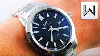 IWC Ingenieur Automatic IW357002 Luxury Watch Review [upl. by Drugge]