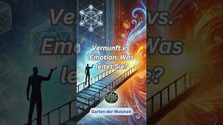 Vernunft vs Emotion Was leitet Sie [upl. by Trilbi]