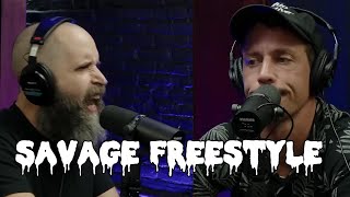 Duncan Trussell wrecks Tony Hinchcliffe in Freestyle Rap [upl. by Biddy289]