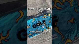 RATING THE GOLF WANG FLAME SKATE PANTS [upl. by Greysun565]