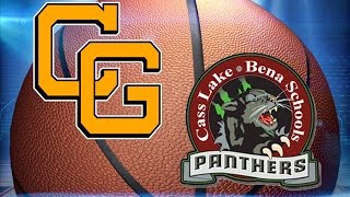 Cass LakeBena Boys Basketball Beats ClearbrookGonvick In Sec 8A East Quarterfinals [upl. by Roper]