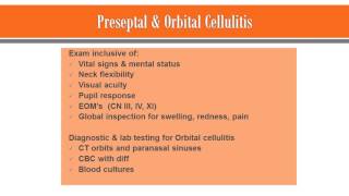 Preseptal amp Orbital Cellulitis [upl. by Adne113]