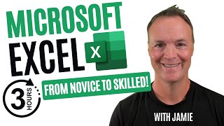 How to Use Excel  A 3Hour Path to Confidence and Skills [upl. by Sad562]