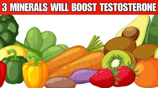 These 3 Minerals WILL Boost Testosterone By 44 [upl. by Llehsar45]