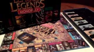 Custom league of legends monopoly board version 2 [upl. by Kubis133]