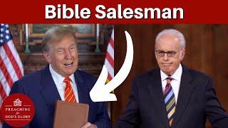 Is EVERYONE a Christian Now  Donald Trump God Bless the USA Bible John MacArthur Fox News CNN [upl. by Aro274]