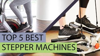 Best Stepper Machines  Top 5 Best Stair Step Machine Reviews [upl. by Atinal]