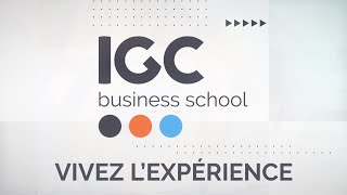 Découvrez lIGC Business School  École de commerce en Alternance dès le Post Bac [upl. by Akeemaj]