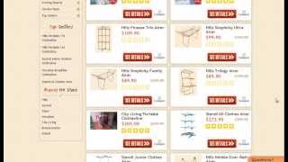 Wooden Clothes Drying Rack  Wooden Clothes Airer [upl. by Sefton94]