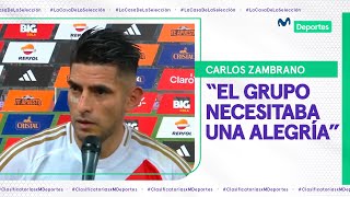 PERÚ 10 URUGUAY LA PALABRA DE CARLOS ZAMBRANO TRAS EL PARTIDO  CLASIFICATORIAS 2026 🇵🇪⚽️🇺🇾 [upl. by Sioux]