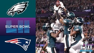 Eagles vs Patriots  Super Bowl LII Game Highlights [upl. by Hurless]