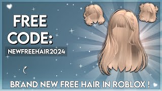 ROBLOX NEW FREE HAIR CODES 30 STILL WORKS HURRY 2024 🩷🤩 [upl. by Anayra]