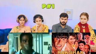 Rakshak movie Reaction  Sunil Shetty Karisma Kapoor Suspense action movie  Part 1 [upl. by Lekkim]