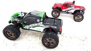 JUMP it BREAK it FiX it CEN REEPER  17 Scale Monster Truck  Winter Driving  RC ADVENTURES [upl. by Westland915]