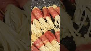 Pork Belly With Enoki Mushroom Recipe [upl. by Let]