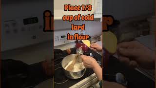 Thanksgiving Prep Pie Crust Part 1 [upl. by Ellac]