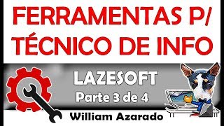 Programas para Técnico de informática Pt3  LAZESOFT Recovery [upl. by Cranston288]