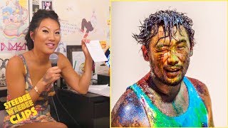 Asa Akira amp Steve on The Choe Show  SteeBee Highlights [upl. by Leoni173]