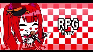 RPG MEME  Ft Sister Location  Gacha Club [upl. by Ardnekan]