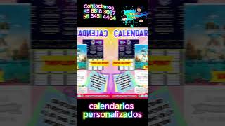 Calendarios Personalizados [upl. by Anavahs943]