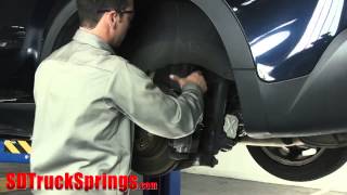 How to Replace and Install Arnott Model  A2642 Air Spring for 0713 BMW X5 [upl. by Nyliak]