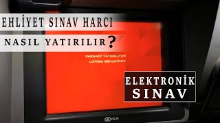 Ehliyet Sınav Harcı Yatırma 2020  Ziraat ATM [upl. by Netsyrc]