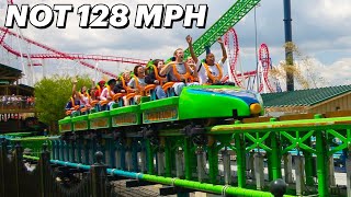 Kingda Ka Never Went 128 MPH  Here Was The True Speed [upl. by Heyes]