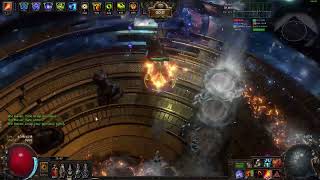 Path of Exile 325 Explosive Arrow Ballista Totem Elementalist VS The formed 2 [upl. by Iilek]