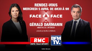 🔴 EN DIRECT  Gérald Darmanin invité de RMC [upl. by Misty]