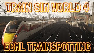 TSW 4 ECML Trainspotting [upl. by Ayenet]