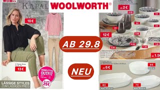 WOOLWORTH Prospekt Angebote und Werbung Gültig von 29824​⁠​⁠Werbungde [upl. by Leacim]