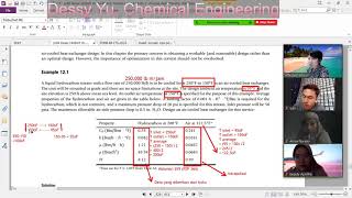 73 3 Air cooled heat exchanger  Example 121 A liquid hydrocarbon with ambient air [upl. by Ardena]