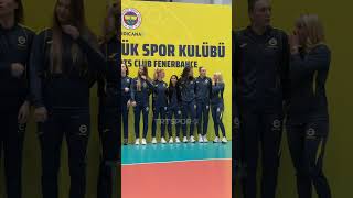 📸Fenerbahçe erkek ve kadın voleybol takımı medya gününde objektiflere birlikte poz verdi [upl. by Ainesell465]