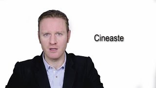 Cineaste  Meaning  Pronunciation  Word World  Audio Video Dictionary [upl. by Robison]