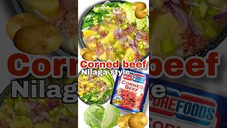 Ginisang corned beef recipe with repolyo ulam Pinoy recipe budget meal [upl. by Nnaeoj577]