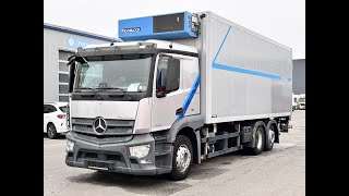 DEMA P18029 MB Actros 2540 Kühlkoffer FrigoblockRetarderVollluftfederung [upl. by Euqinot]