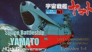 Watching the ORIGINAL Space Battleship Yamato  Episodes 14 [upl. by Nemsaj787]