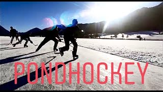 POND HOCKEY  lake Weissensee  WINTERCLASSIC 2k20 [upl. by Kendry626]